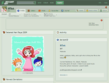 Tablet Screenshot of irtea.deviantart.com