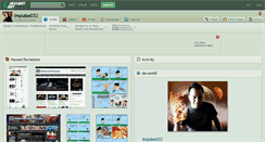 Desktop Screenshot of impulse032.deviantart.com