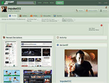 Tablet Screenshot of impulse032.deviantart.com