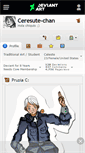 Mobile Screenshot of ceresute-chan.deviantart.com