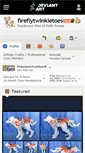 Mobile Screenshot of fireflytwinkletoes.deviantart.com