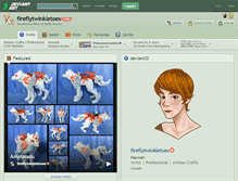 Tablet Screenshot of fireflytwinkletoes.deviantart.com