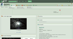 Desktop Screenshot of marylewis.deviantart.com