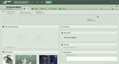 Desktop Screenshot of growls-at-moon.deviantart.com