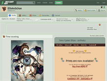 Tablet Screenshot of elsohnschon.deviantart.com