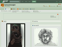 Tablet Screenshot of bariscanbozoglan.deviantart.com