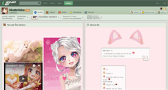 Desktop Screenshot of okotteneko.deviantart.com