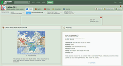 Desktop Screenshot of latios-381.deviantart.com