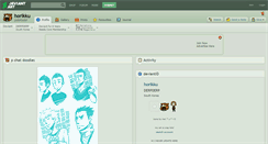 Desktop Screenshot of horikku.deviantart.com
