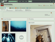 Tablet Screenshot of ninewhilenine.deviantart.com