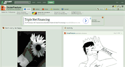 Desktop Screenshot of ocularfracture.deviantart.com