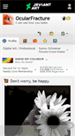 Mobile Screenshot of ocularfracture.deviantart.com