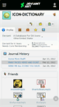 Mobile Screenshot of icon-dictionary.deviantart.com