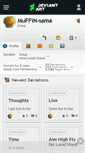 Mobile Screenshot of muffin-sama.deviantart.com