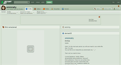 Desktop Screenshot of emmmahy.deviantart.com