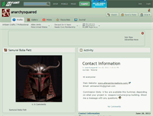 Tablet Screenshot of anarchysquared.deviantart.com