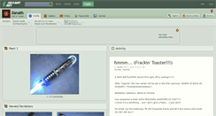 Desktop Screenshot of danath.deviantart.com