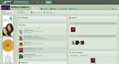 Desktop Screenshot of mythical-creations.deviantart.com