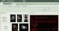 Desktop Screenshot of dawnedominique.deviantart.com