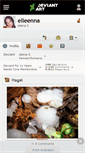 Mobile Screenshot of elleenna.deviantart.com