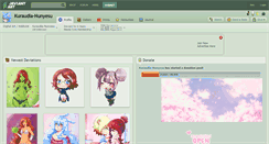 Desktop Screenshot of kuraudia-nunyesu.deviantart.com