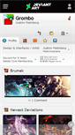 Mobile Screenshot of grombo.deviantart.com