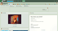 Desktop Screenshot of gregowich.deviantart.com