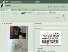 Tablet Screenshot of j0anna3.deviantart.com
