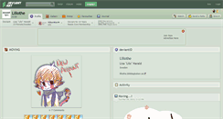 Desktop Screenshot of liliothe.deviantart.com