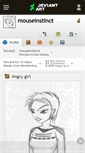 Mobile Screenshot of mouseinstinct.deviantart.com
