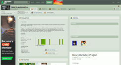 Desktop Screenshot of henrylaulovers.deviantart.com