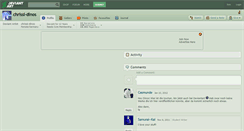 Desktop Screenshot of chrissi-dinos.deviantart.com