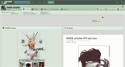 Desktop Screenshot of inside-artzine.deviantart.com
