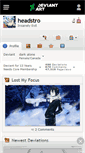 Mobile Screenshot of headstro.deviantart.com