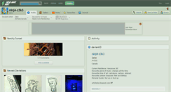 Desktop Screenshot of ninj4-z3k3.deviantart.com