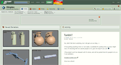 Desktop Screenshot of hiroplex.deviantart.com