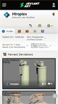 Mobile Screenshot of hiroplex.deviantart.com