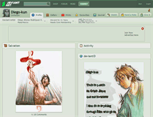 Tablet Screenshot of diego-kun.deviantart.com