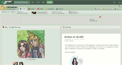 Desktop Screenshot of cleris4ever.deviantart.com