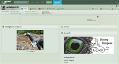 Desktop Screenshot of andalgalornis.deviantart.com