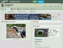 Tablet Screenshot of andalgalornis.deviantart.com