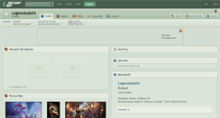 Desktop Screenshot of legiondude04.deviantart.com