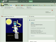 Tablet Screenshot of jmnex.deviantart.com