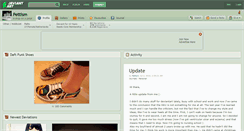 Desktop Screenshot of pettism.deviantart.com