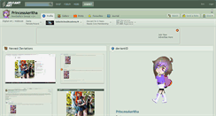 Desktop Screenshot of princessaeritha.deviantart.com