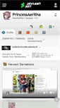 Mobile Screenshot of princessaeritha.deviantart.com