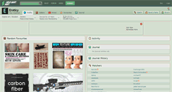 Desktop Screenshot of eroticy.deviantart.com