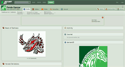 Desktop Screenshot of fendo-slanzar.deviantart.com