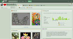 Desktop Screenshot of pawlovers4evr.deviantart.com