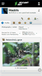 Mobile Screenshot of niaoblis.deviantart.com